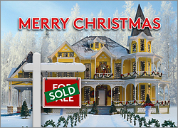Christmas Real Estate Card