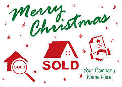 Holiday Real Estate Card